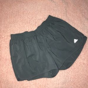 Gray Adidas Running Shorts